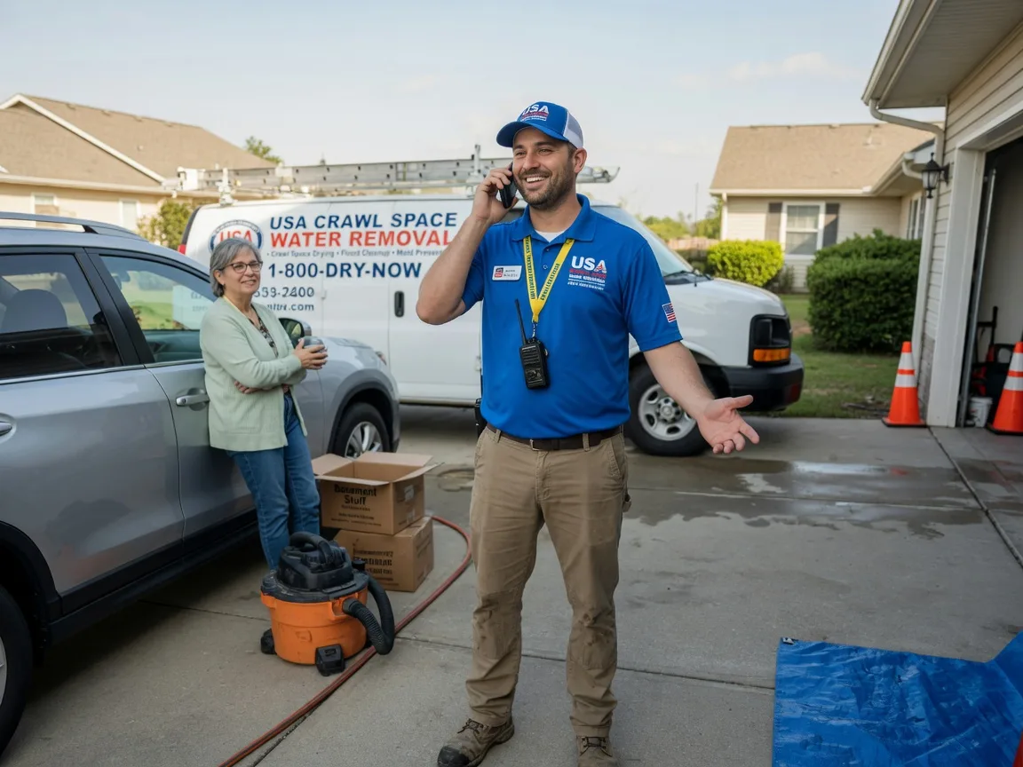 Crawl Space Water Removal Dublin, VA FAQs
